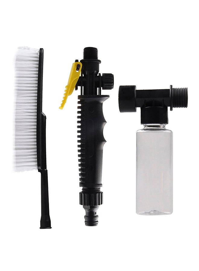 Car Cleaning Brush With Foam Bottle - Image 1